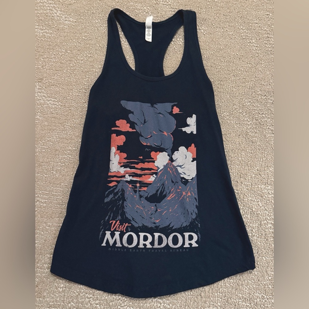Visit Mordor Graphic Tank Top